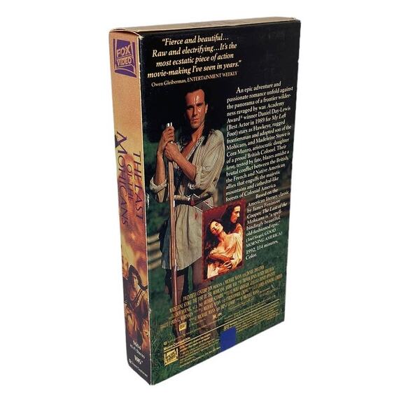 The Last Of The Mohicans VHS - Picture 6 of 8